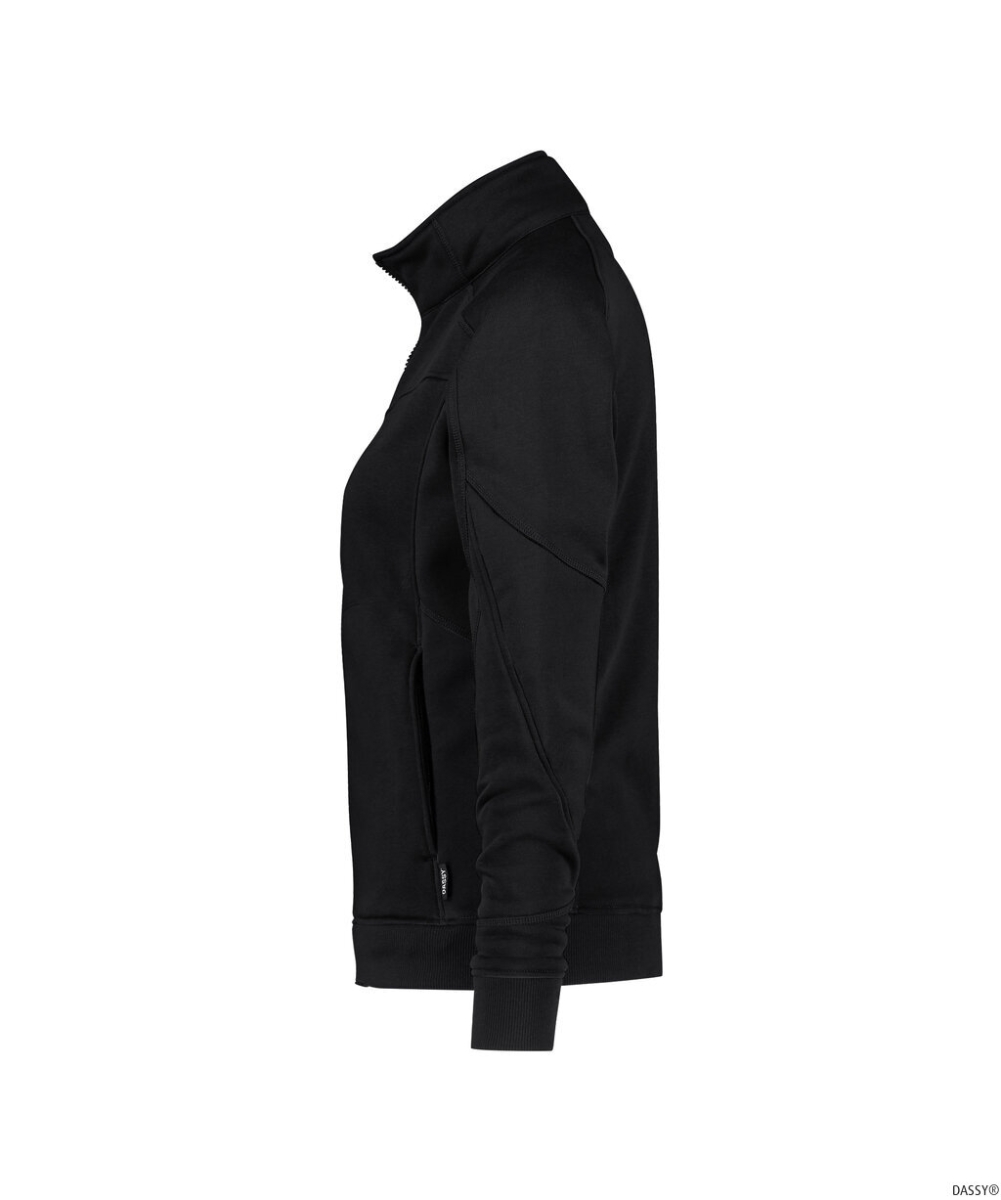 DASSY-Damen-Sweatshirt für Damen, VELOX NEXT, schwarz
