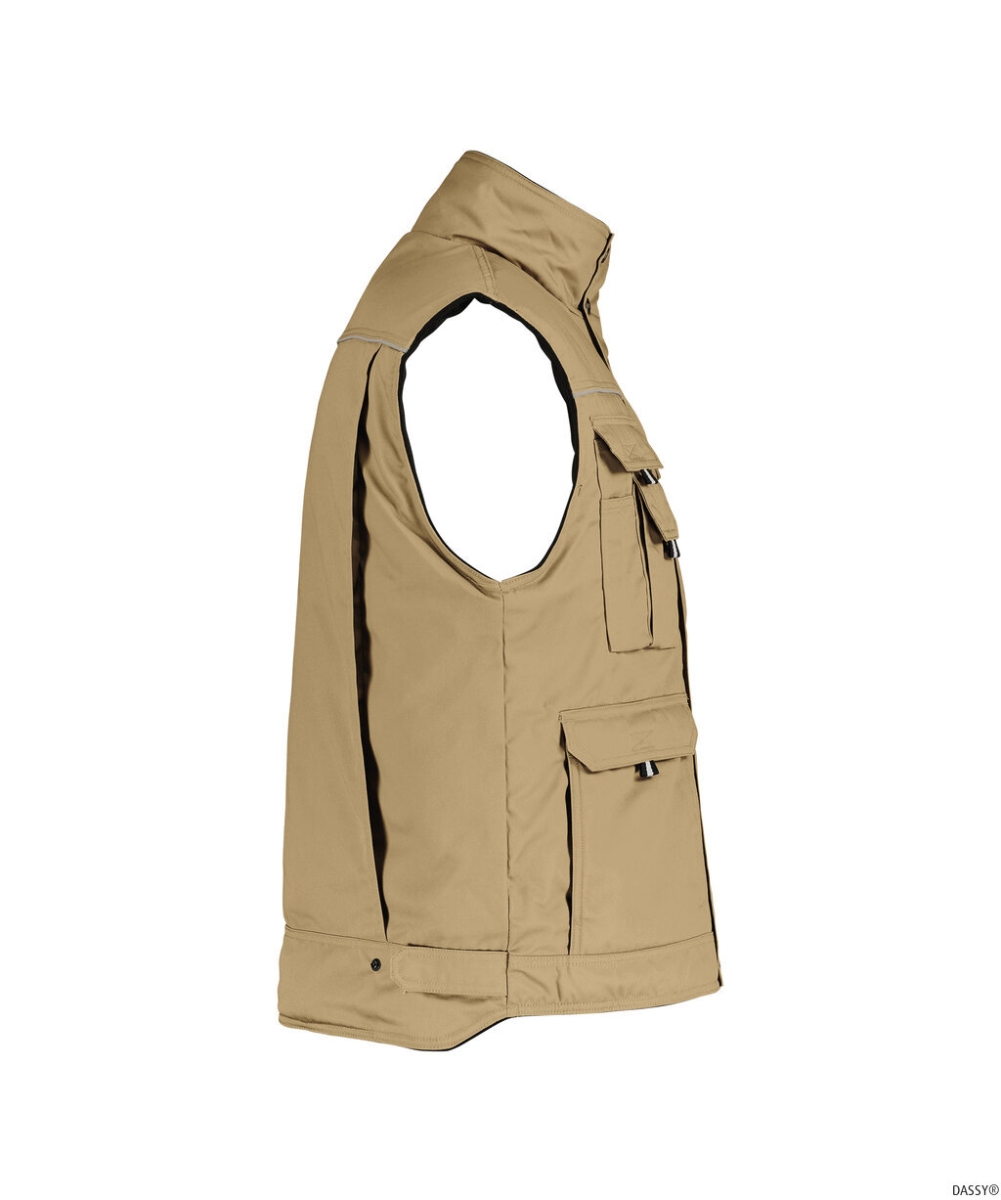 DASSY-Workwear, Winter-Weste MONS , khaki