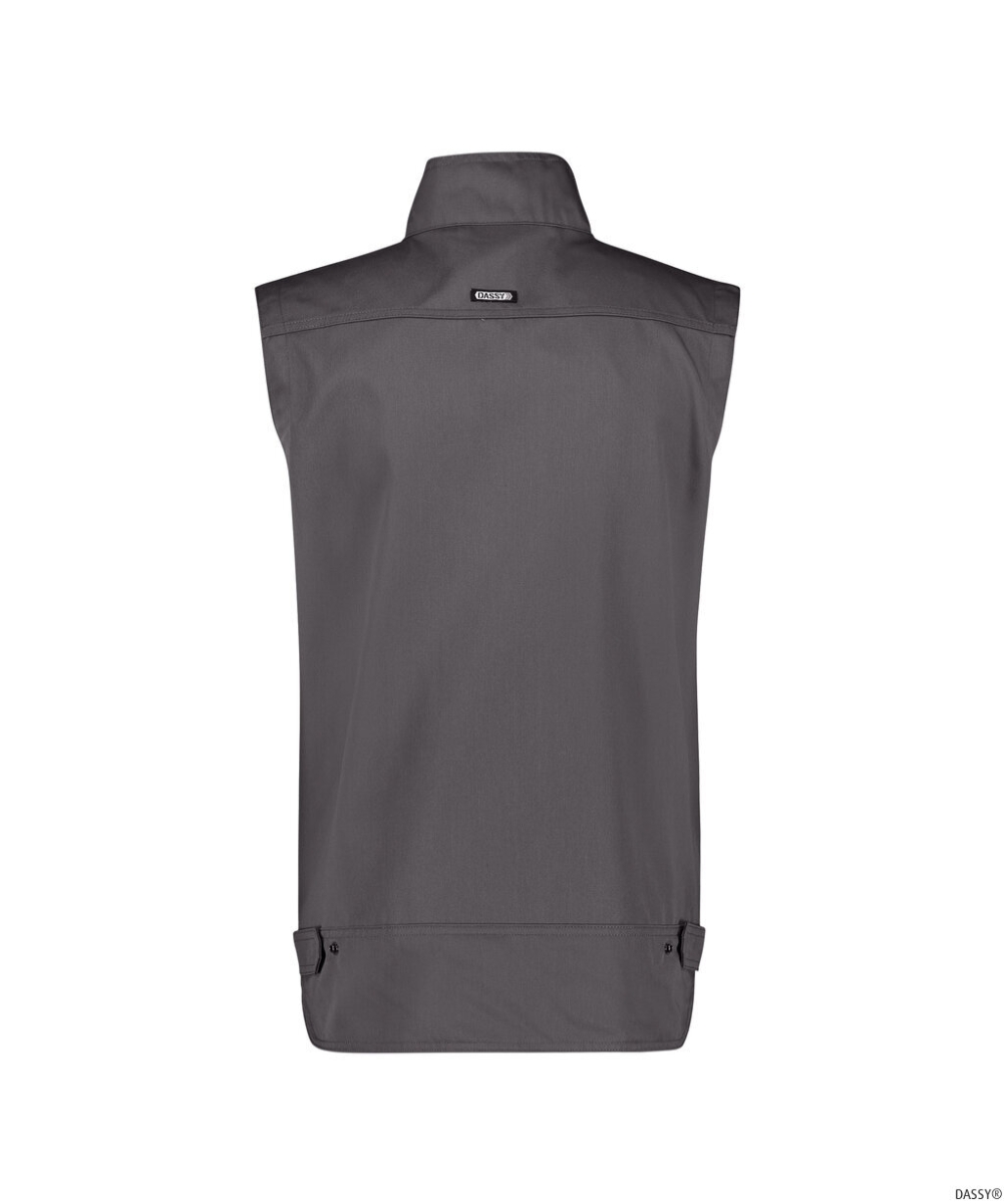 DASSY-Workwear, Sommerweste AVILA , grau