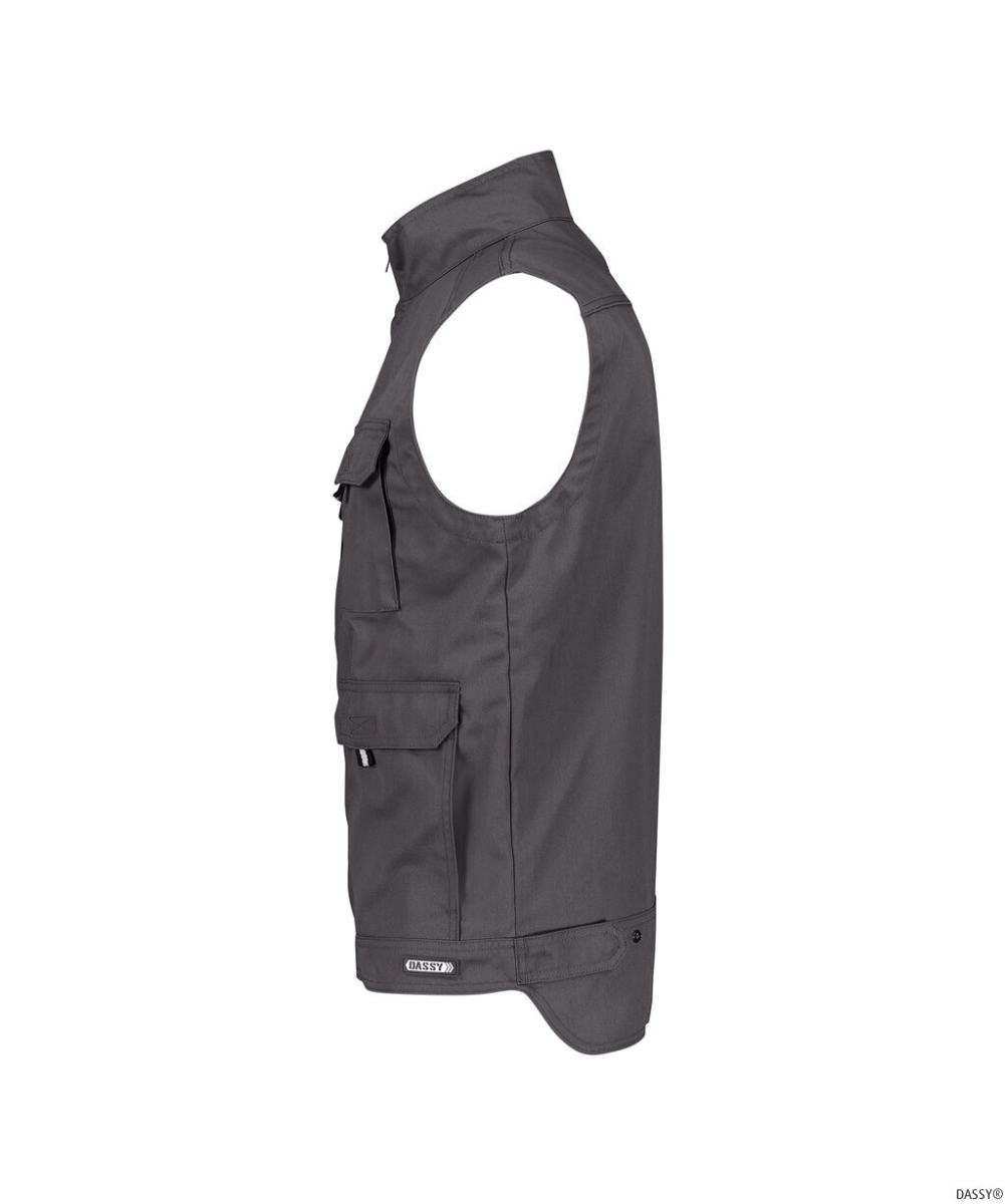 DASSY-Workwear, Sommerweste AVILA , grau