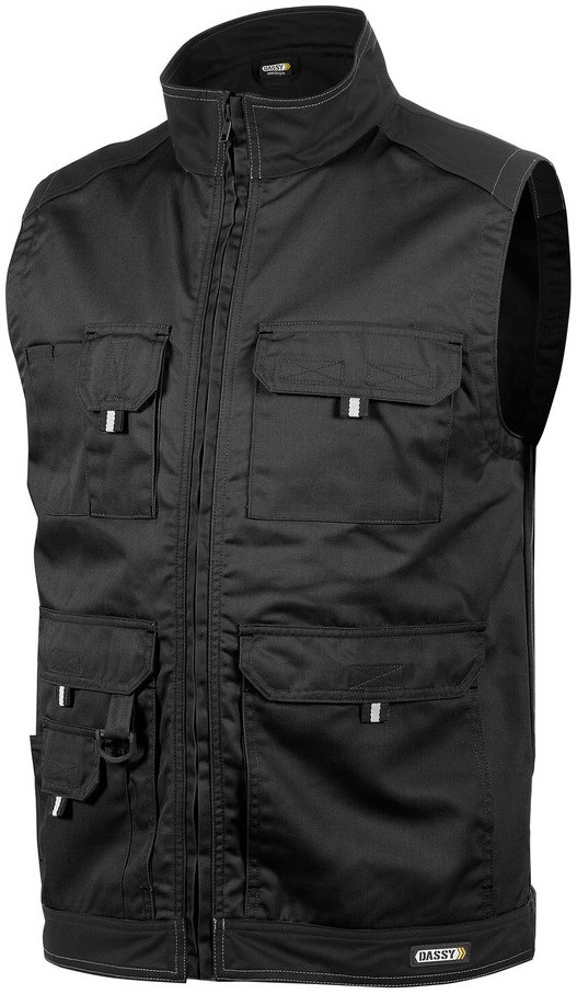 DASSY-Workwear, Sommerweste AVILA , schwarz