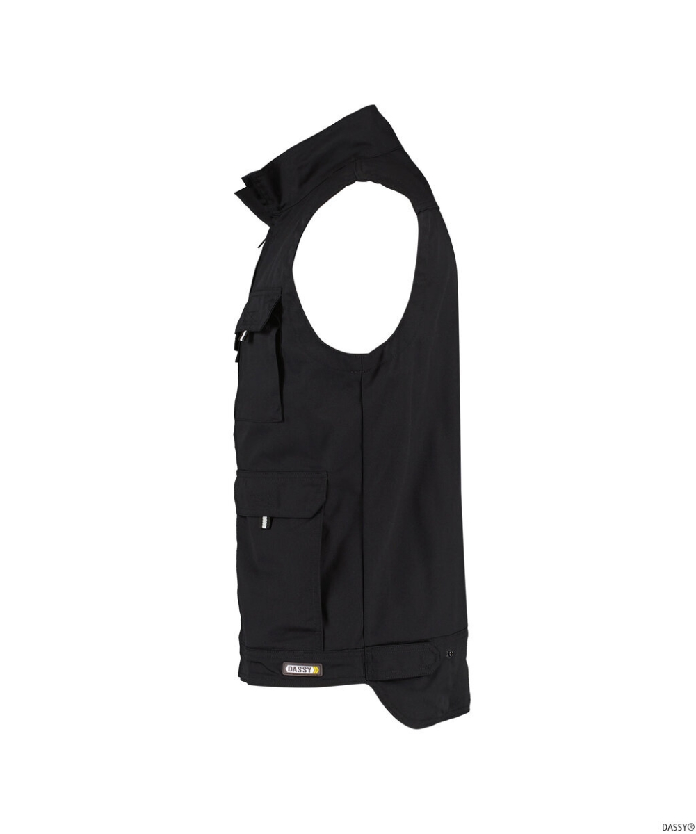 DASSY-Workwear, Sommerweste AVILA , schwarz