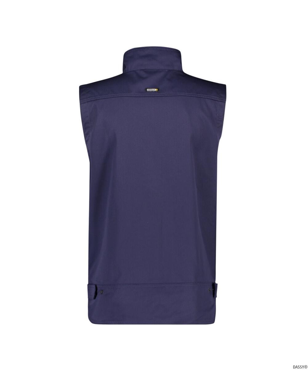 DASSY-Workwear, Sommerweste AVILA , dunkelblau