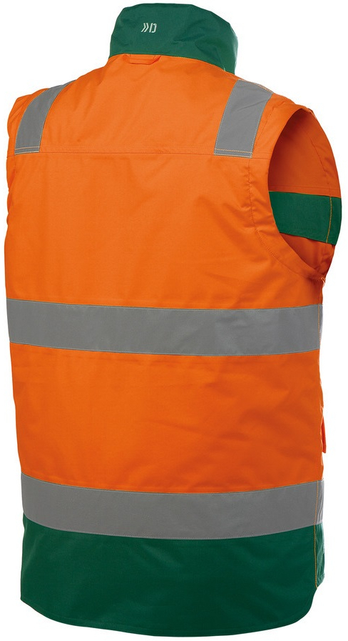 DASSY-Warnschutz, Weste BILBAO , orange/grün