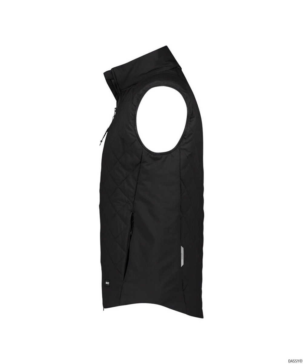 DASSY-Winterweste YALA, 90g/m², schwarz