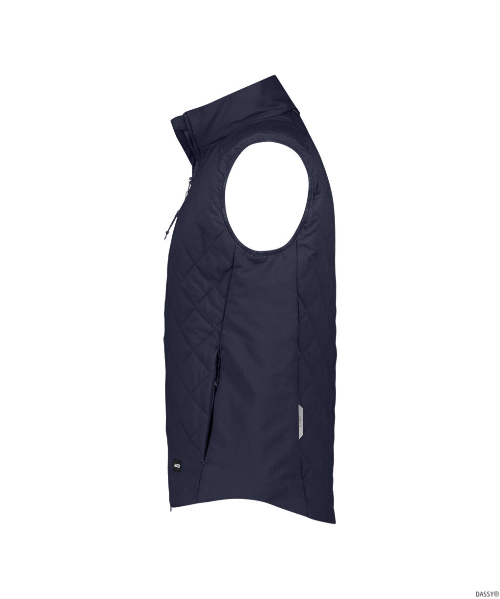 DASSY-Winterweste YALA, 90g/m², nachtblau
