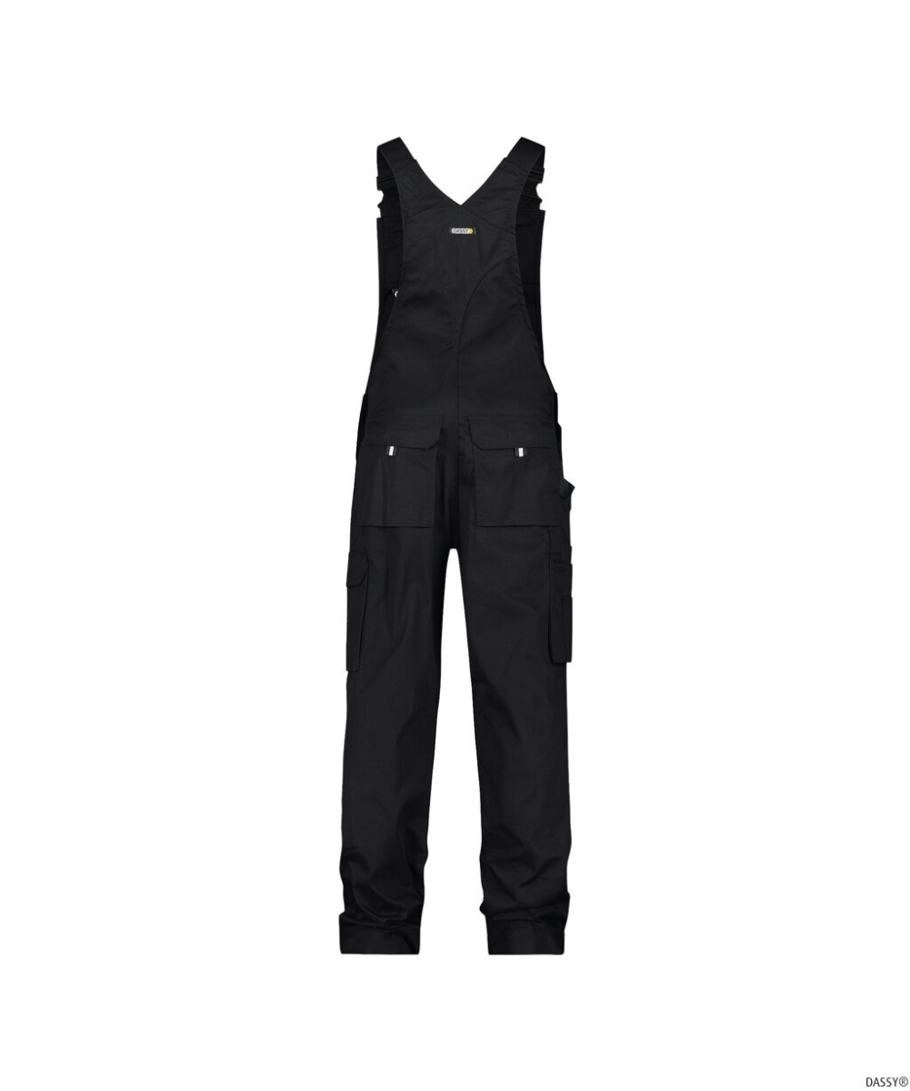 DASSY-Workwear, Latzhose VENTURA , schwarz