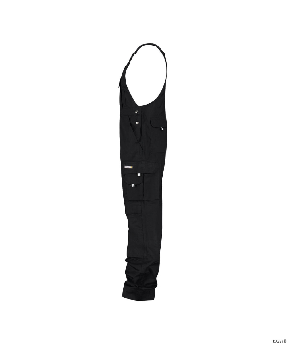DASSY-Workwear, Latzhose VENTURA , schwarz