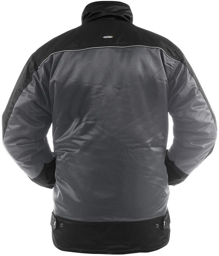 DASSY-Workwear, Winterjacke TIGNES, grau/schwarz
