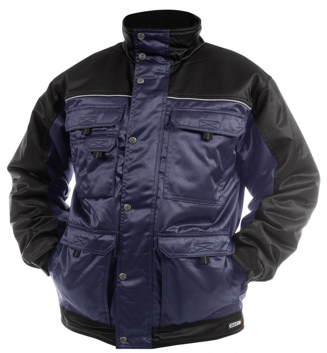 DASSY-Workwear, Winterjacke "TIGNES",  dunkelblau/schwarz