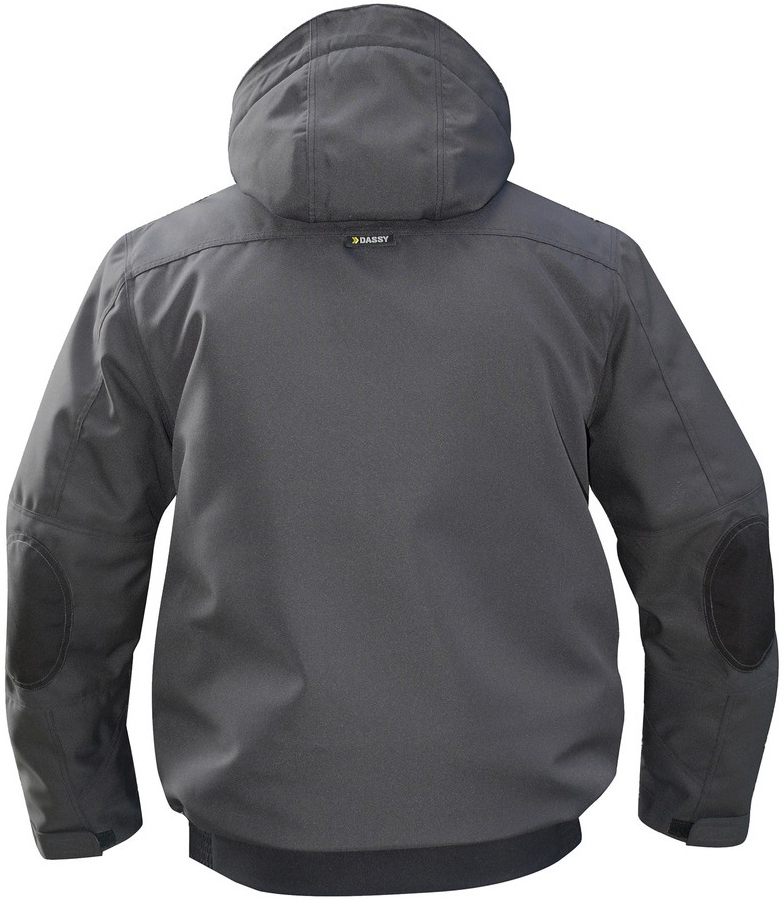 DASSY-Workwear, Winterjacke AUSTIN, grau/schwarz