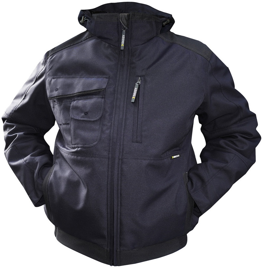 DASSY-Workwear, Winterjacke AUSTIN, dunkelblau/schwarz