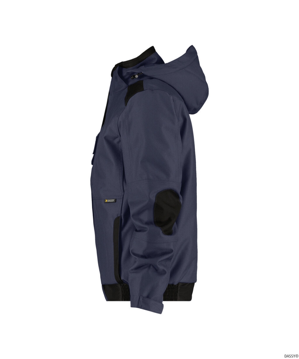 DASSY-Workwear, Winterjacke AUSTIN, dunkelblau/schwarz