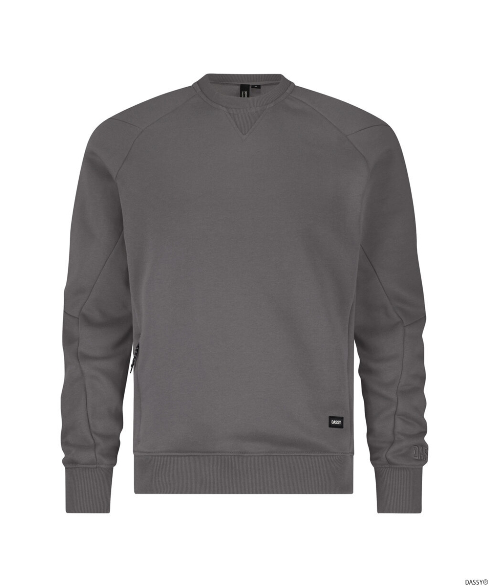 DASSY-Sweatshirt DOLOMITI, 290 g/m², anthrazitgrau
