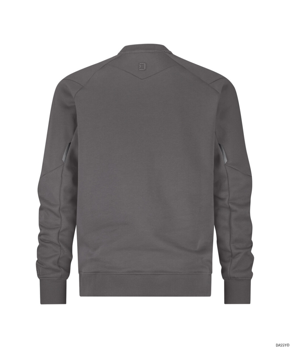 DASSY-Sweatshirt DOLOMITI, 290 g/m², anthrazitgrau