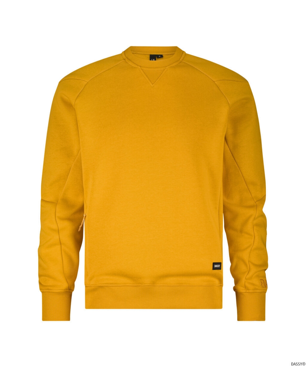DASSY-Sweatshirt DOLOMITI, 290 g/m², sonnenblumengelb