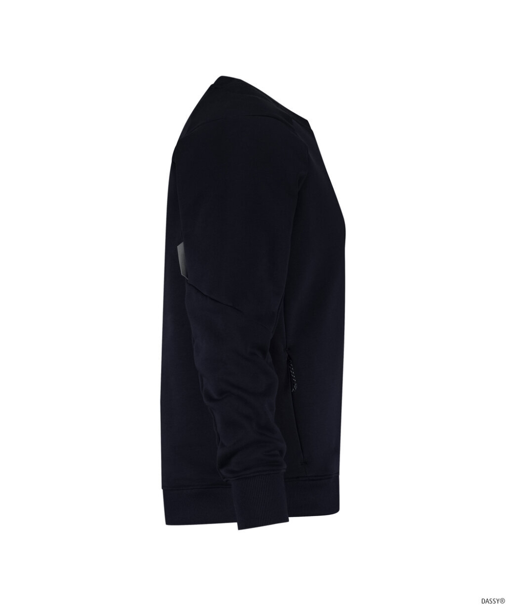 DASSY-Sweatshirt DOLOMITI, 290 g/m², nachtblau