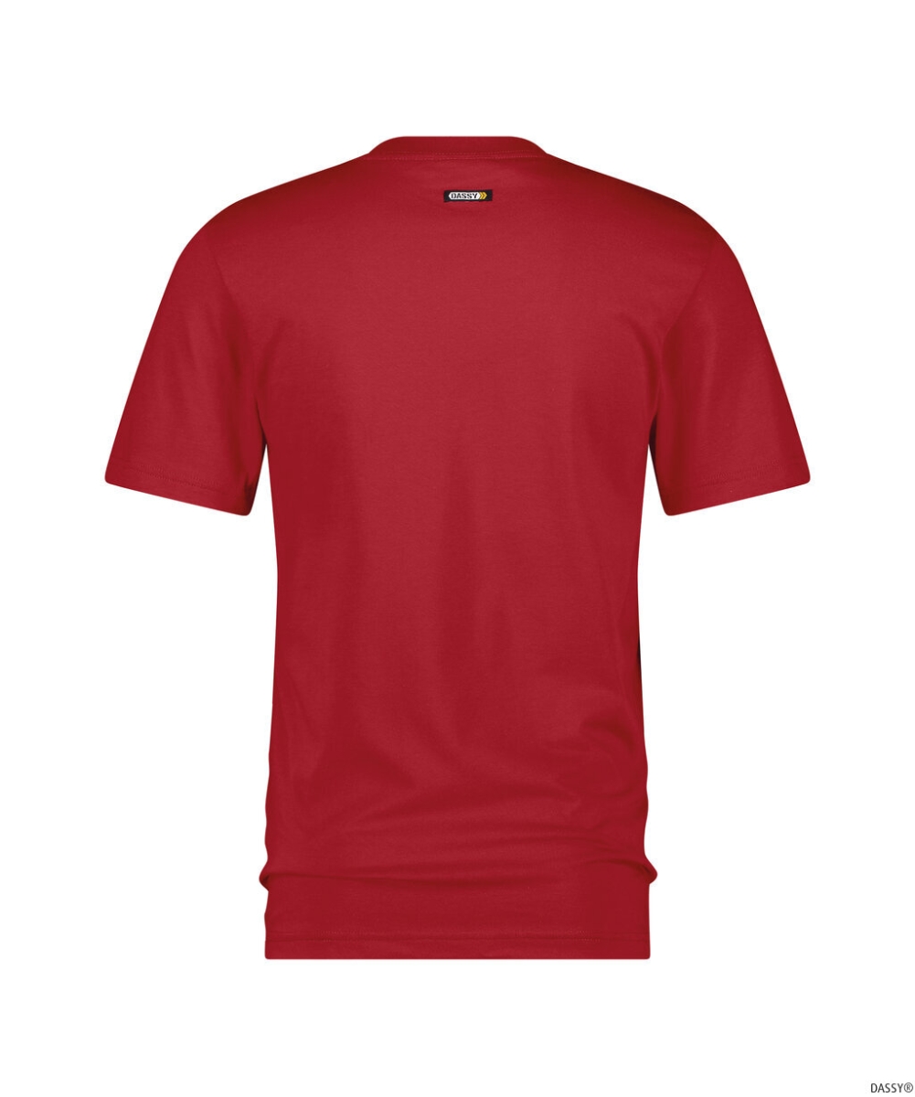 DASSY-Worker-Shirts, T-Shirt OSCAR, rot