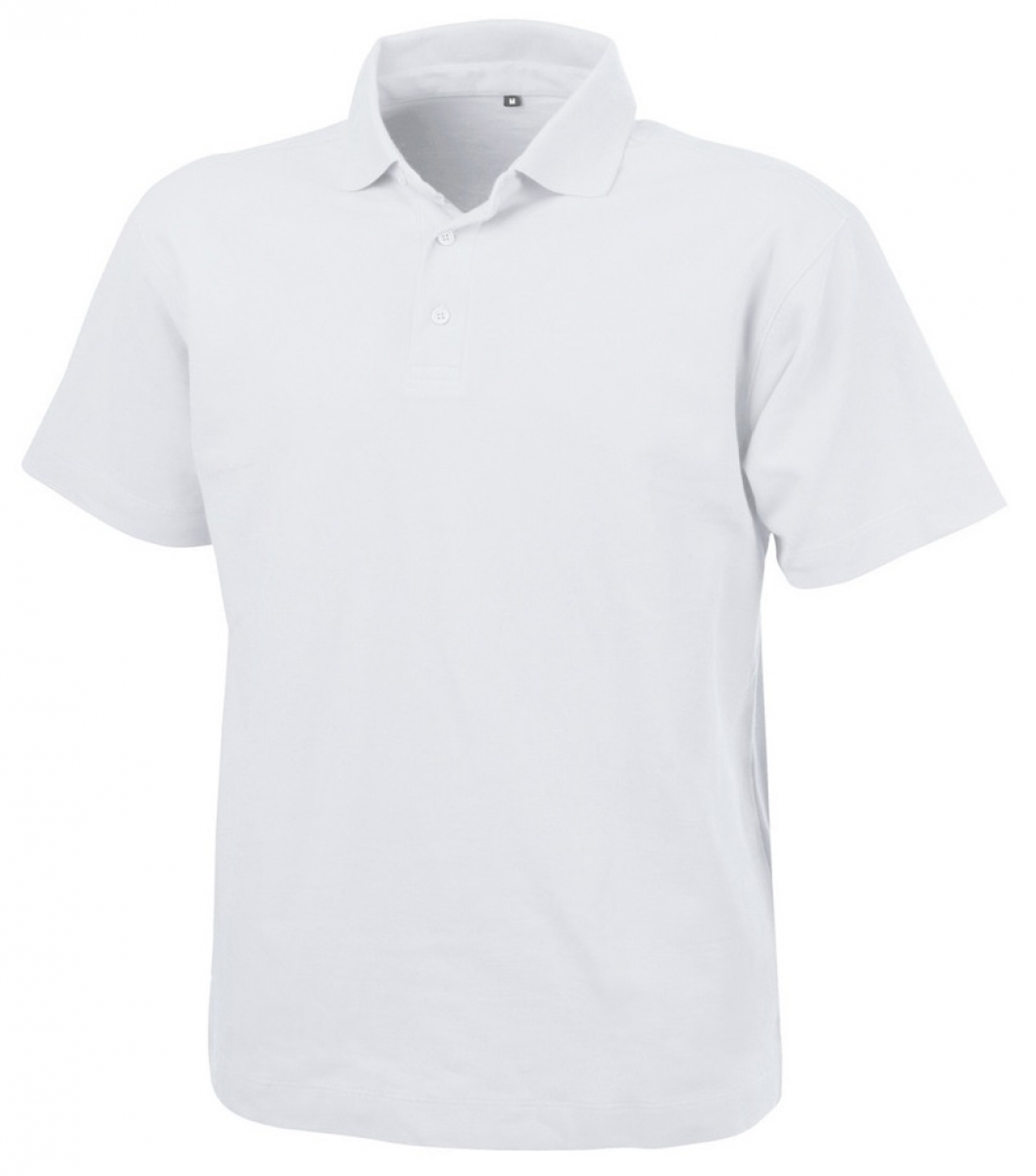 DASSY-Worker-Shirts, Poloshirt "LEON", wei