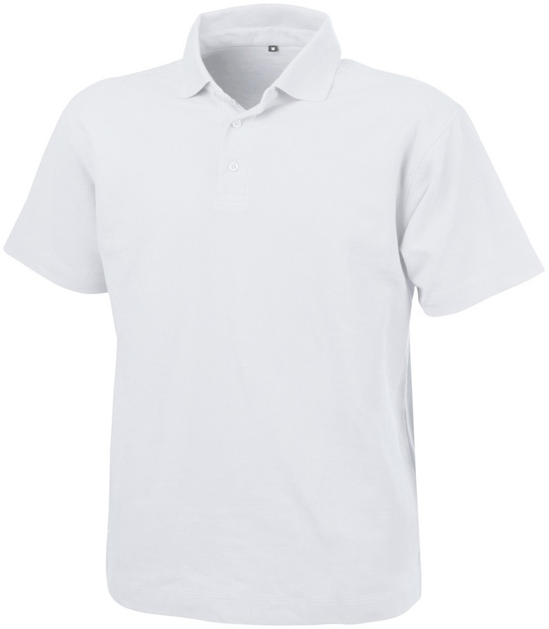 DASSY-Worker-Shirts, Poloshirt LEON, weiß