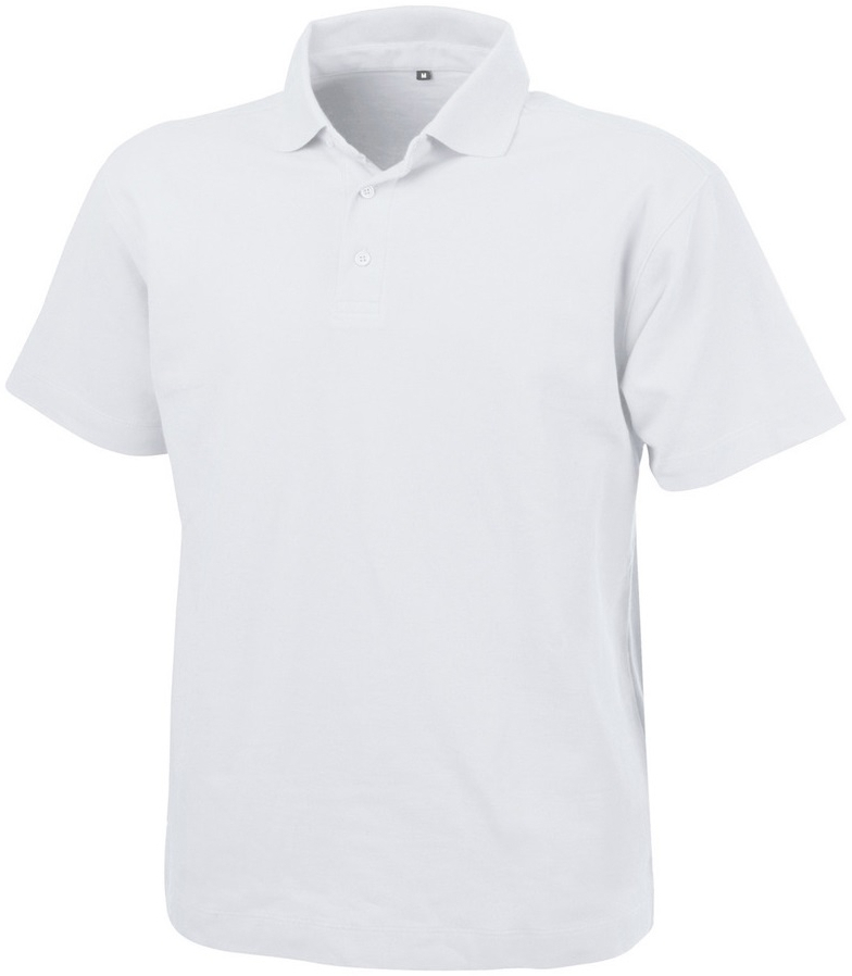 DASSY-Worker-Shirts, Poloshirt "LEON", wei