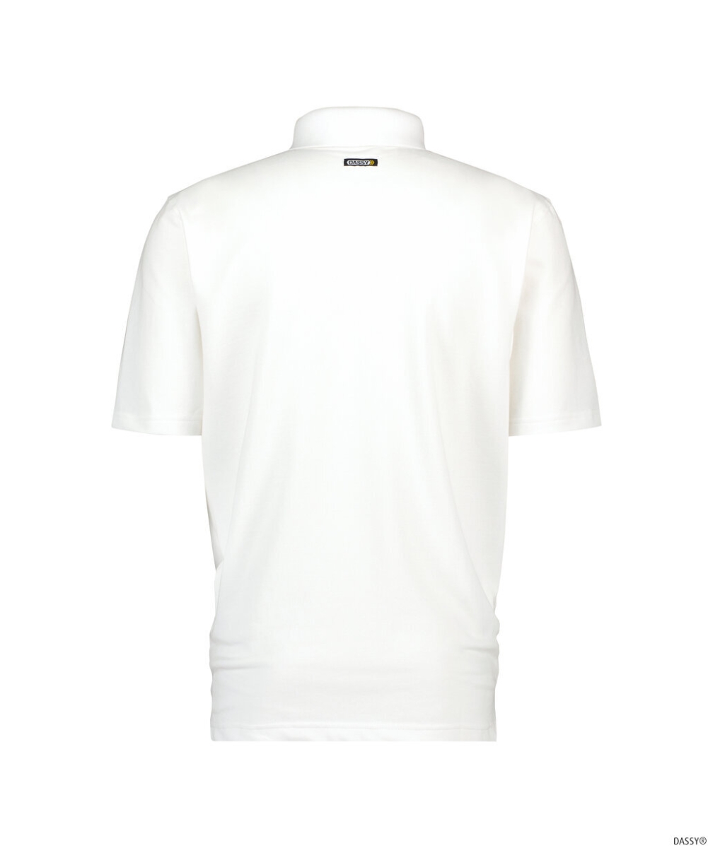 DASSY-Worker-Shirts, Poloshirt LEON, weiß