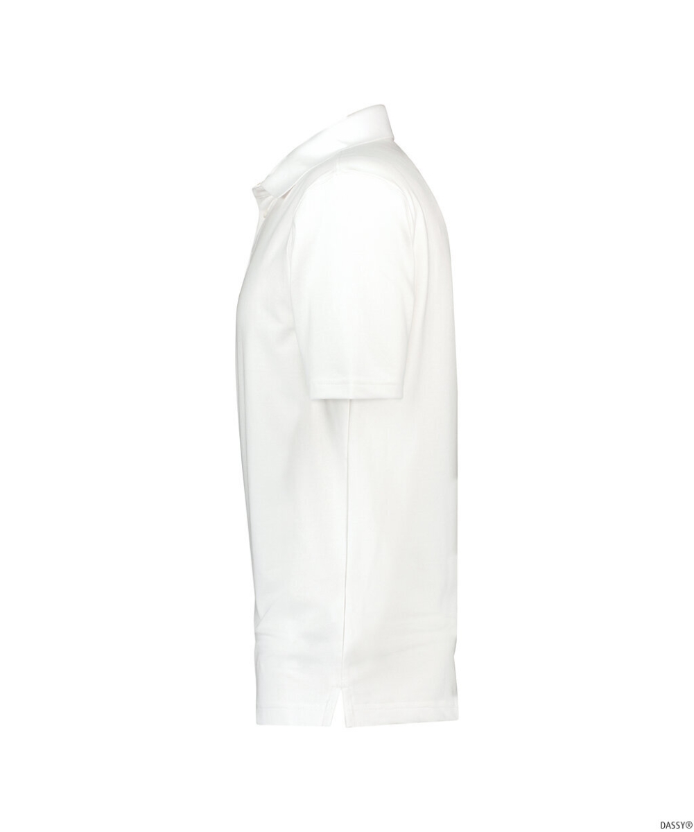 DASSY-Worker-Shirts, Poloshirt LEON, weiß