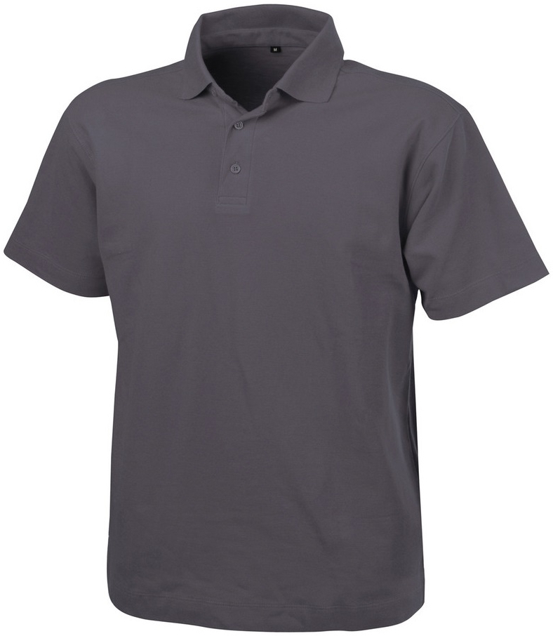 DASSY-Worker-Shirts, Poloshirt "LEON", grau