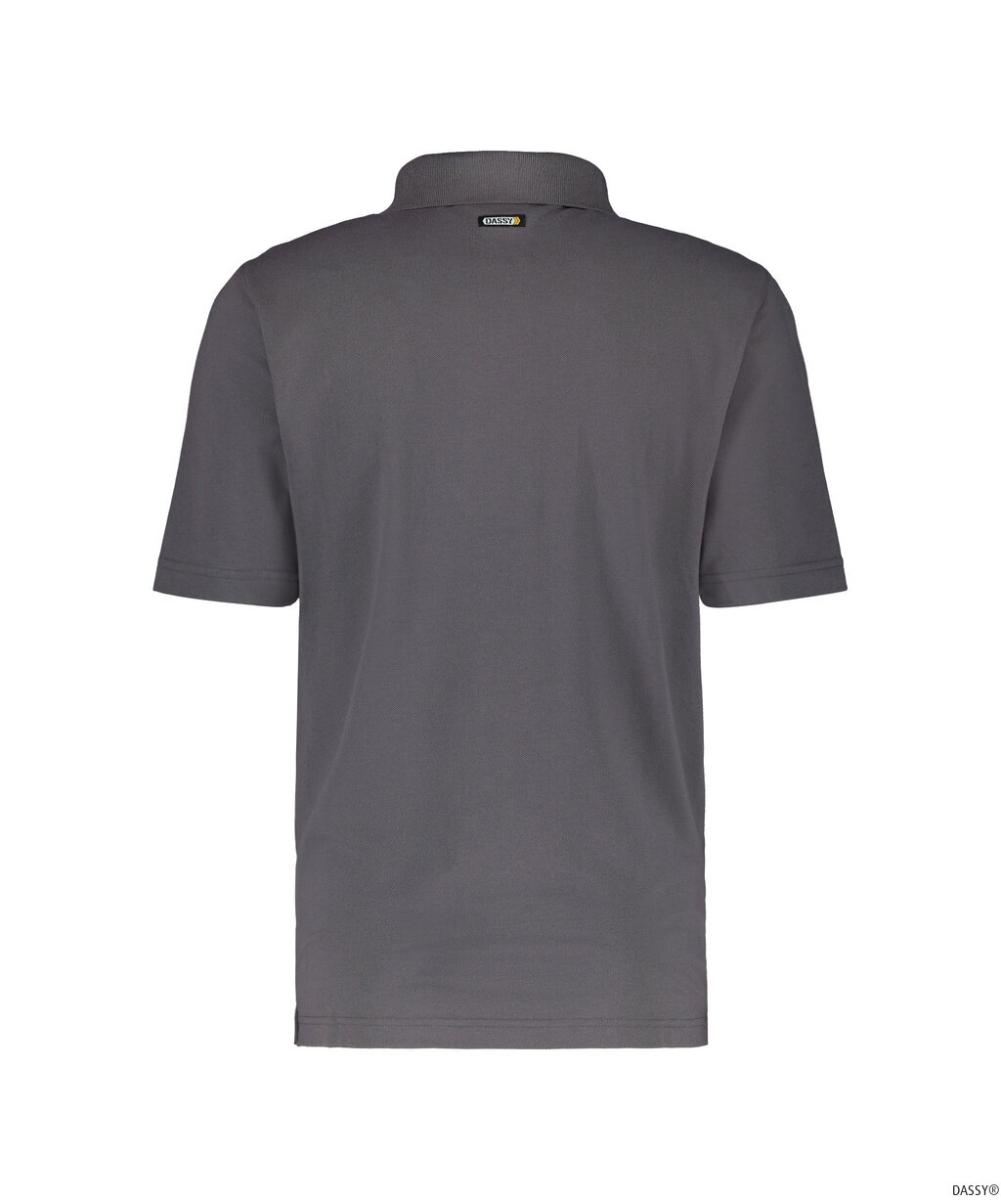 DASSY-Worker-Shirts, Poloshirt LEON, grau