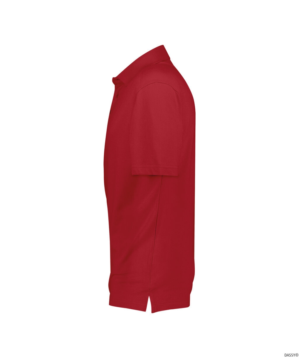 DASSY-Worker-Shirts, Poloshirt LEON, rot