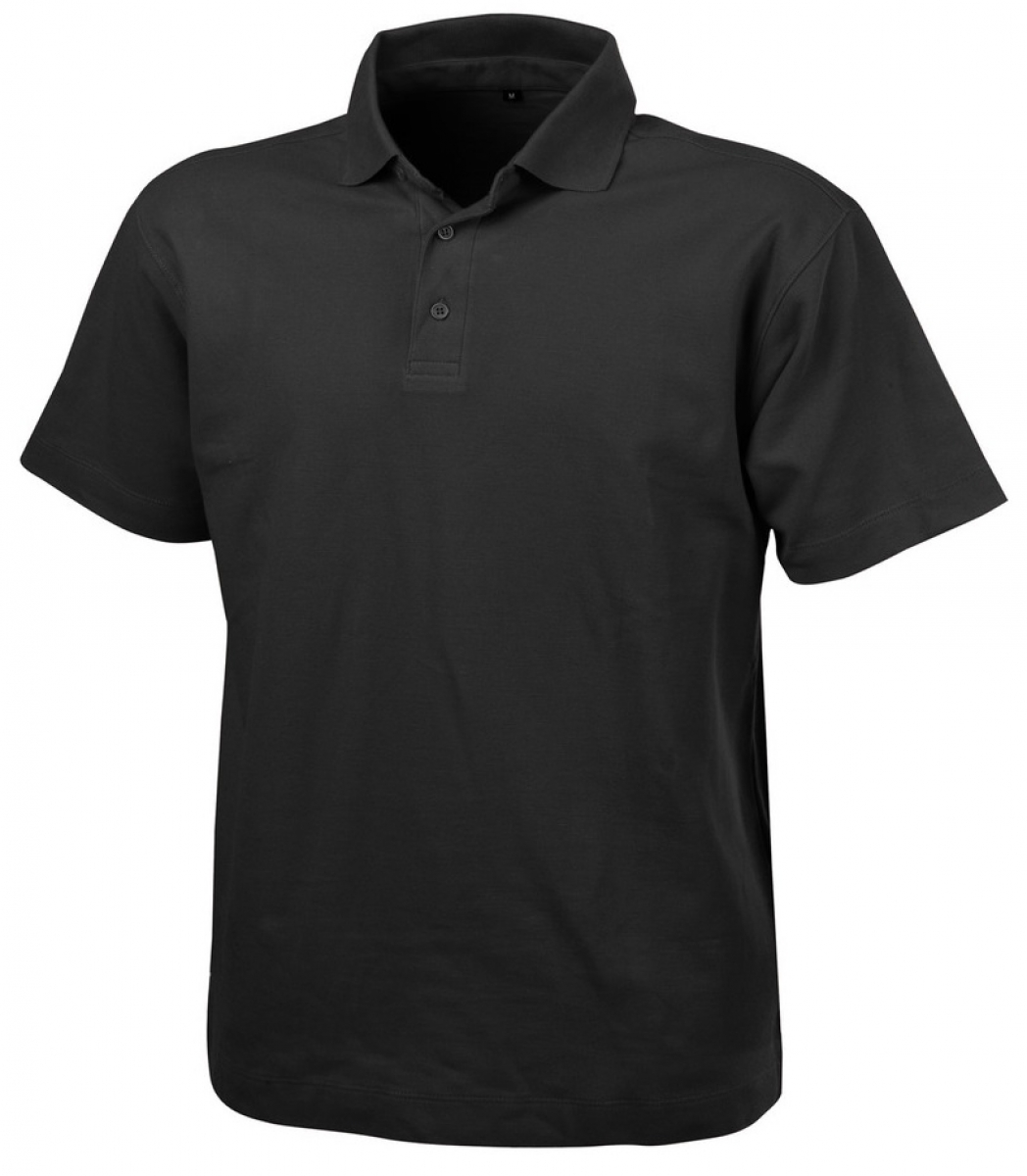 DASSY-Worker-Shirts, Poloshirt "LEON", schwarz