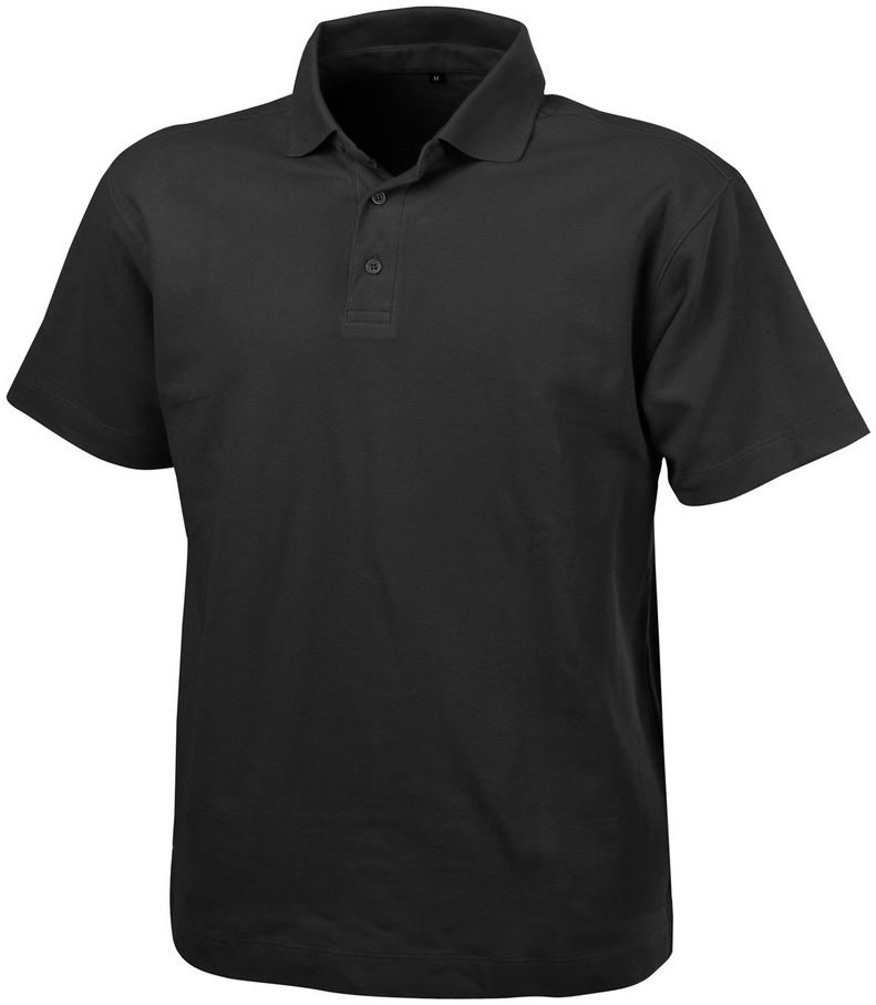 DASSY-Worker-Shirts, Poloshirt "LEON", schwarz