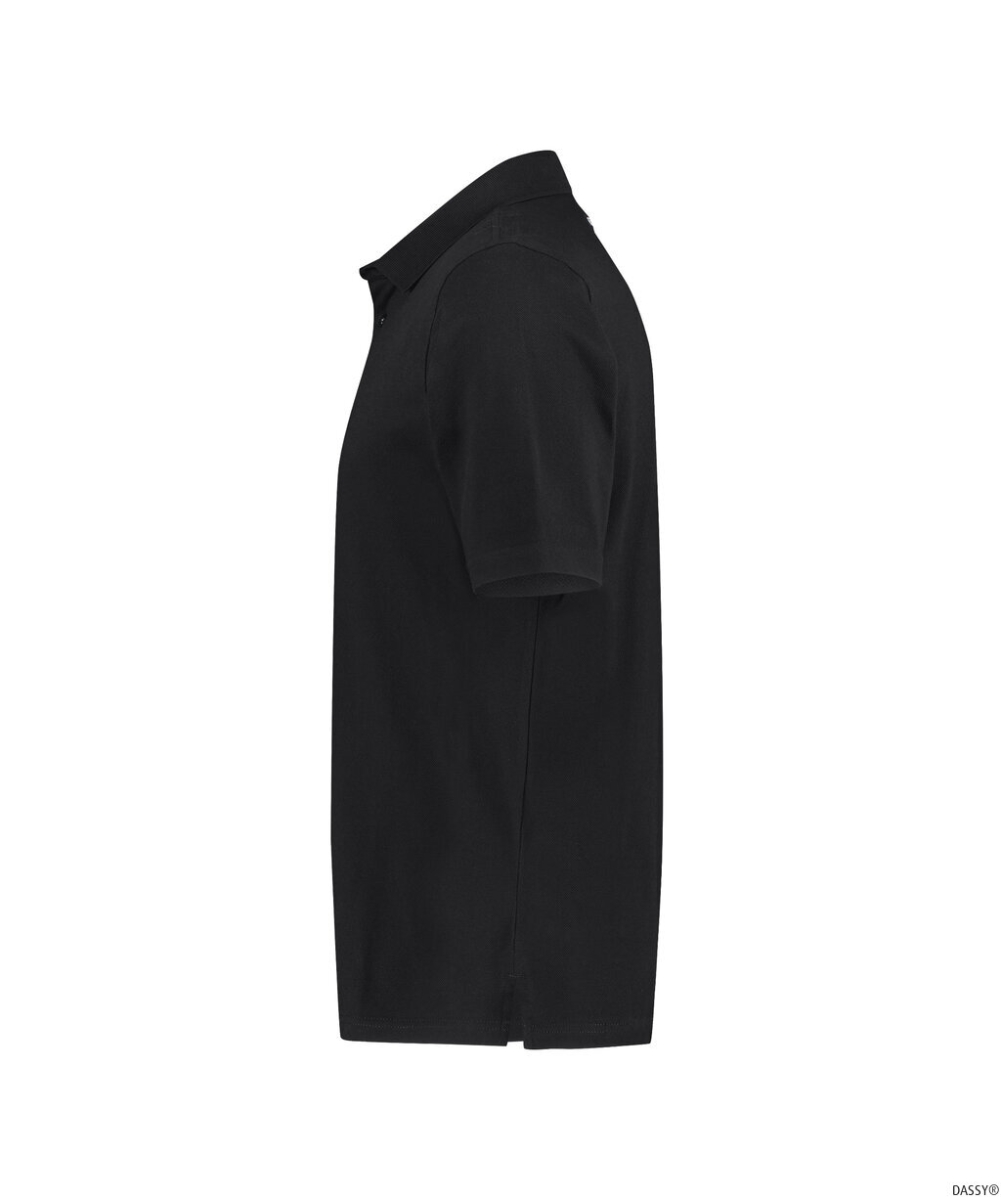 DASSY-Worker-Shirts, Poloshirt LEON, schwarz