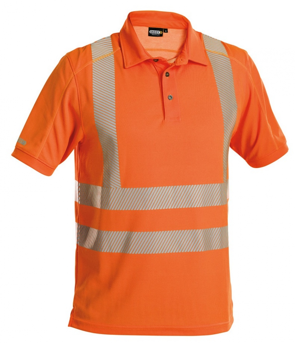 DASSY-Warnschutz, UV-Poloshirt "BRANDON", orange