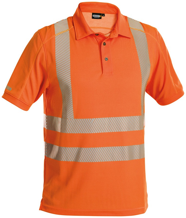 DASSY-Warnschutz, UV-Poloshirt "BRANDON", orange