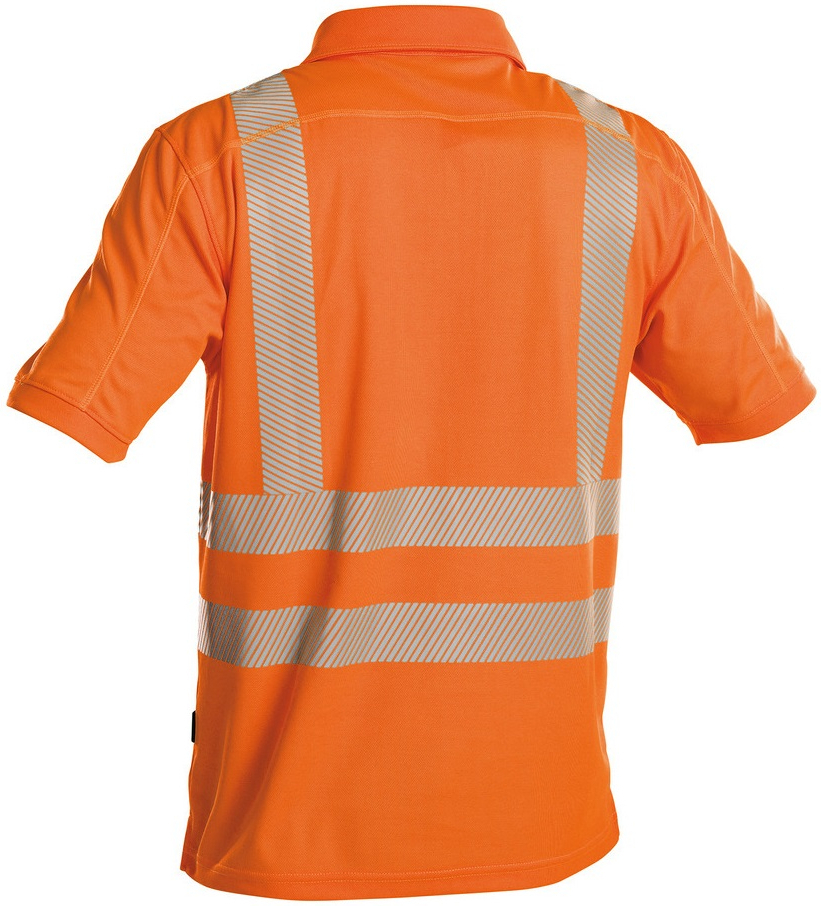 DASSY-Warnschutz, UV-Poloshirt BRANDON, orange