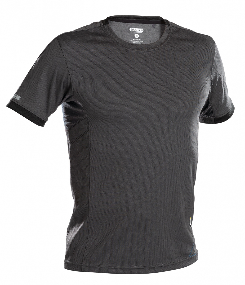 DASSY-Worker-Shirts, Poloshirt "NEXUS", grau/schwarz