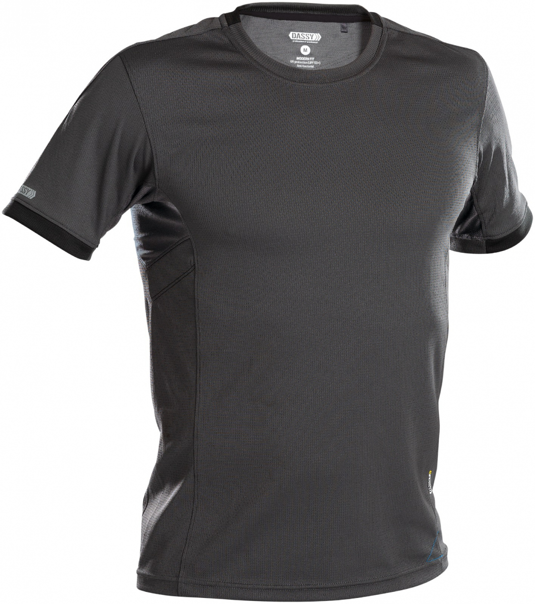 DASSY-Worker-Shirts, Poloshirt NEXUS, grau/schwarz