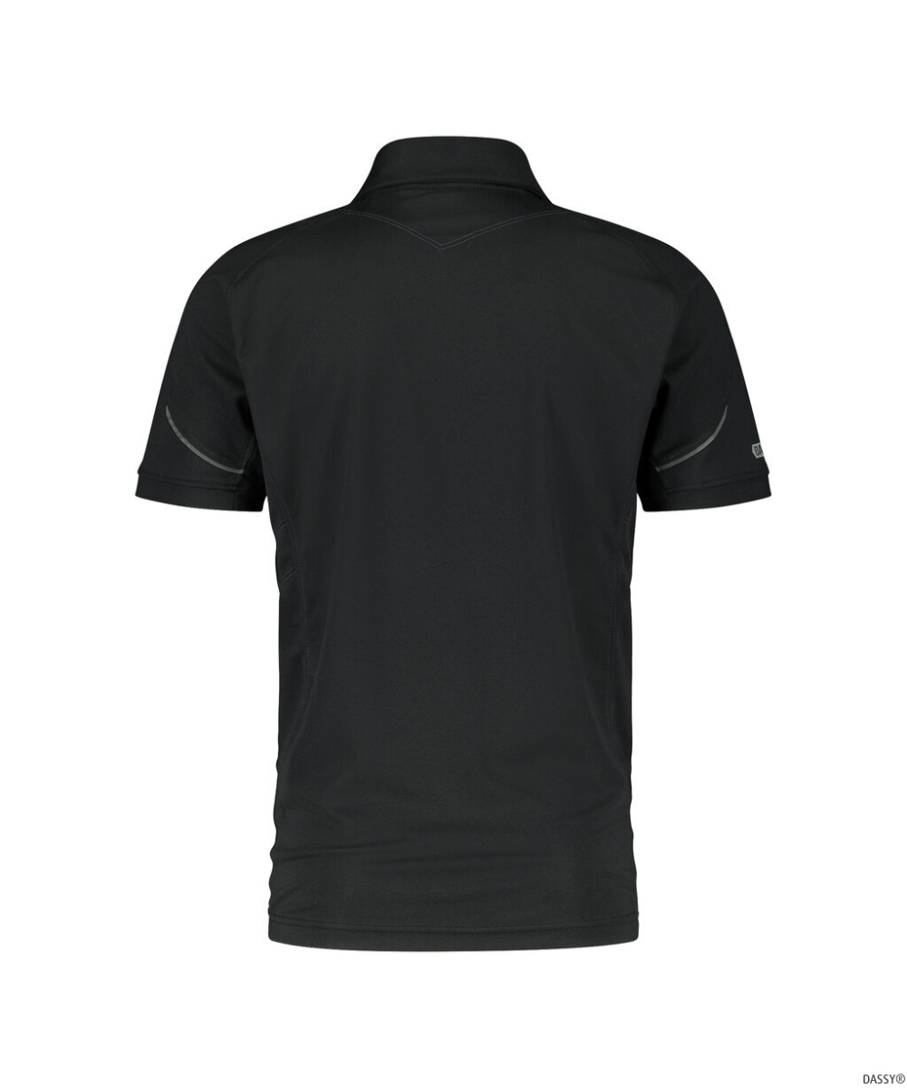 DASSY-Worker-Shirts, Poloshirt TRAXION, schwarz