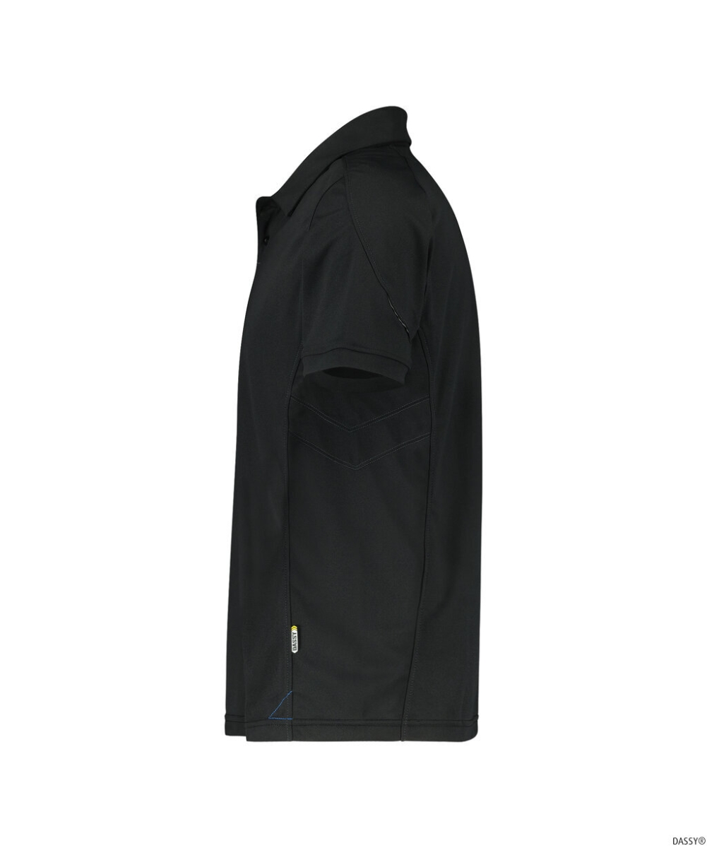 DASSY-Worker-Shirts, Poloshirt TRAXION, schwarz