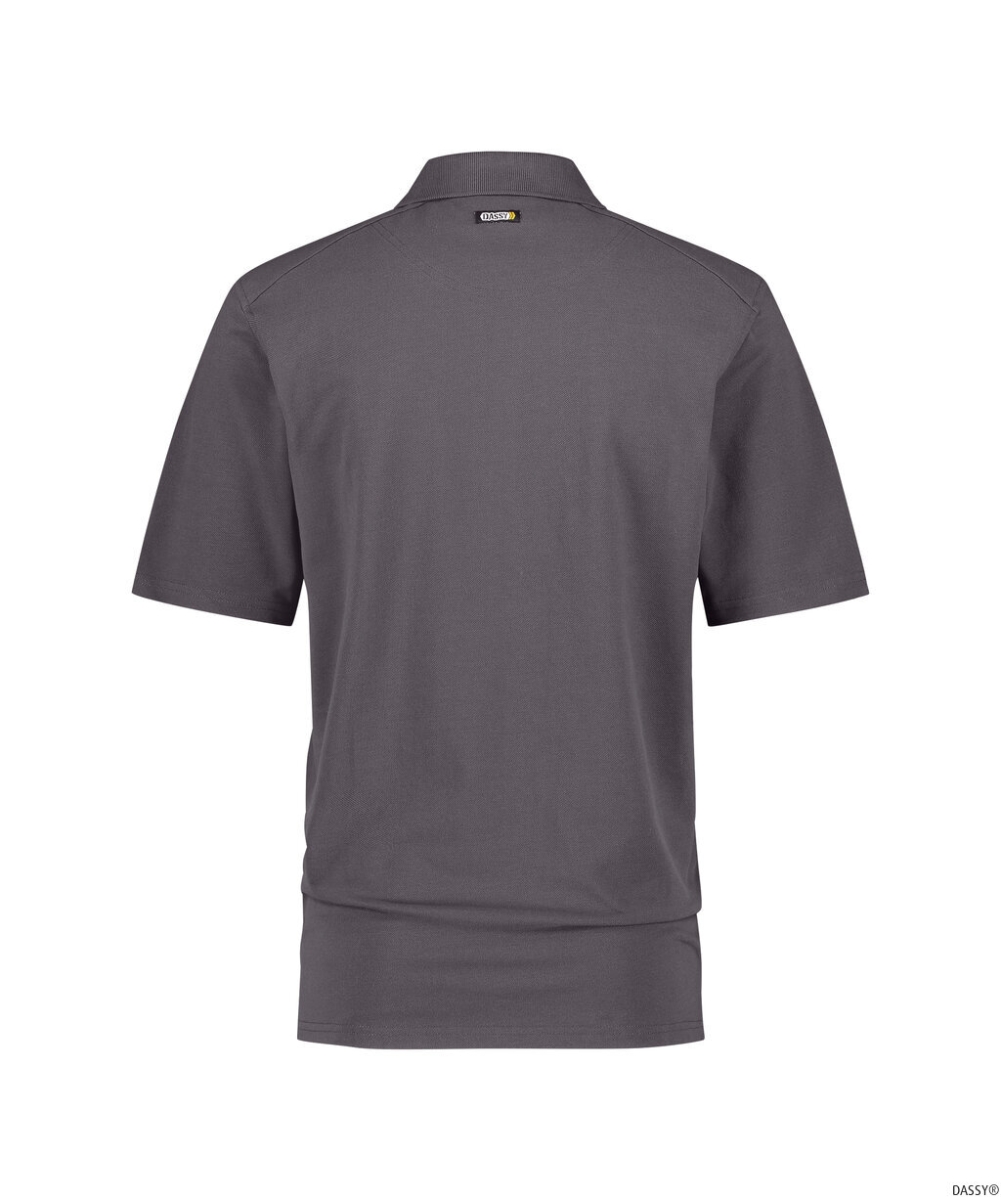 DASSY-Poloshirt HUGO, 220 g/m², anthrazitgrau