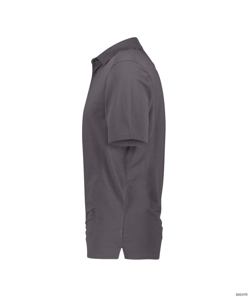 DASSY-Poloshirt HUGO, 220 g/m², anthrazitgrau