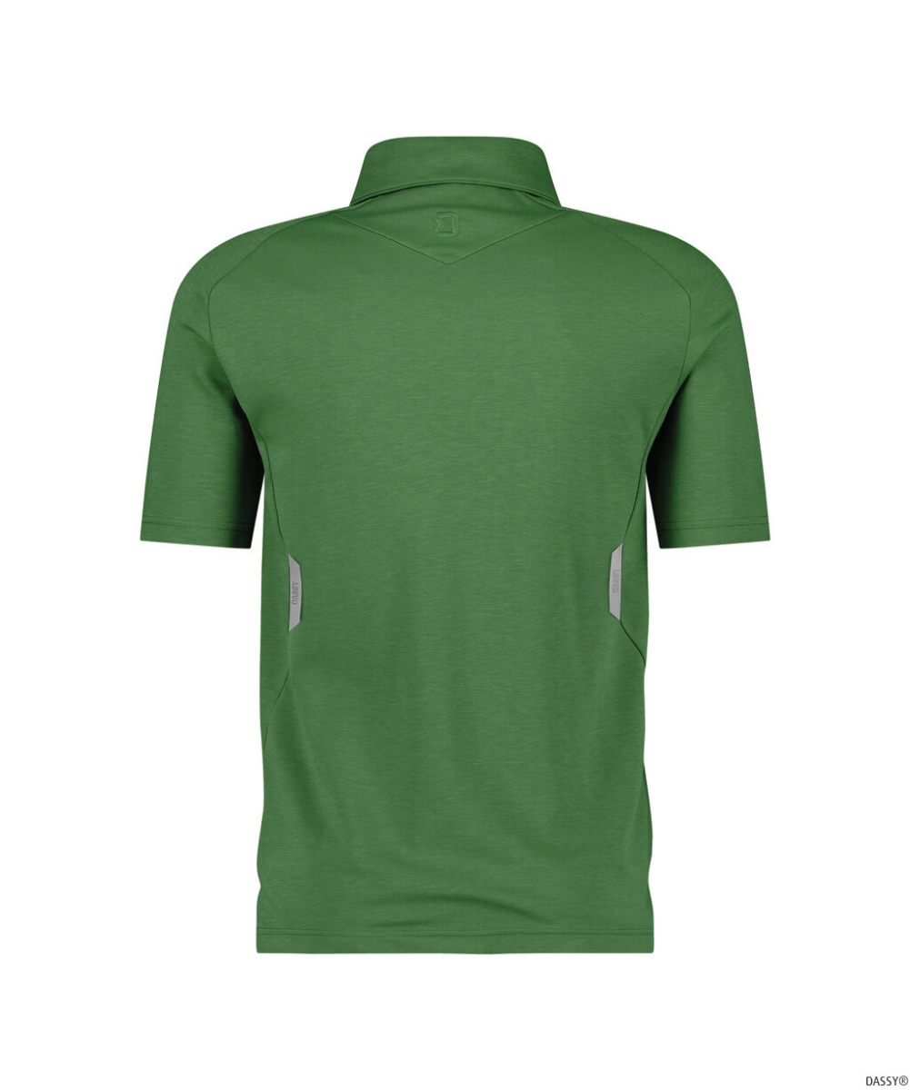 DASSY-Poloshirt MADIDI, 200g/m², ulmengrün