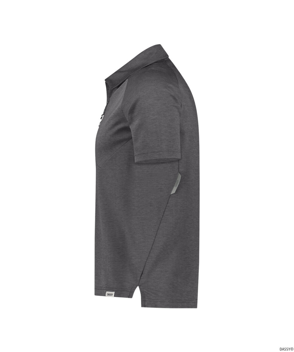 DASSY-Poloshirt MADIDI, 200g/m², anthrazitgrau