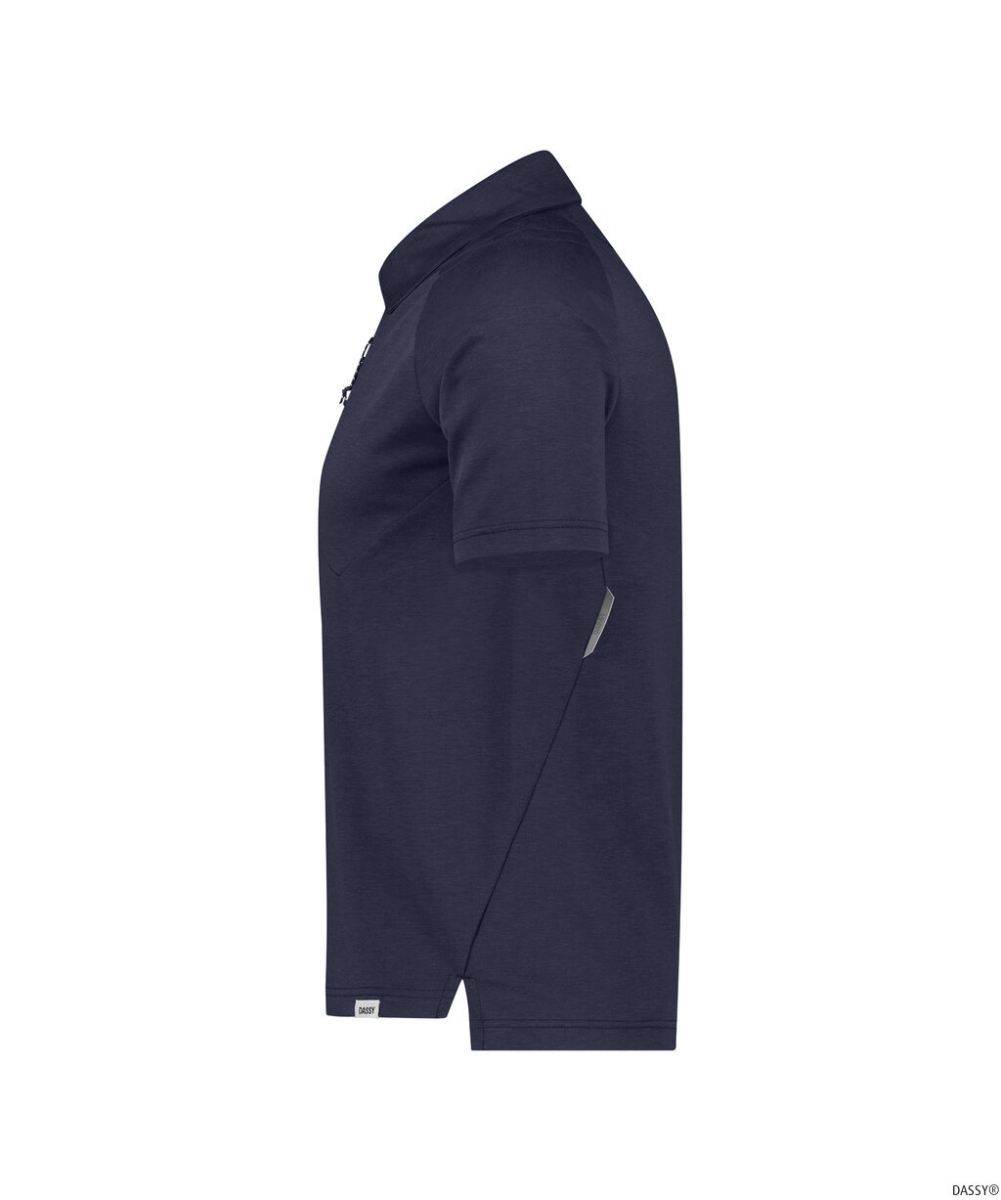 DASSY-Poloshirt MADIDI, 200g/m², nachtblau