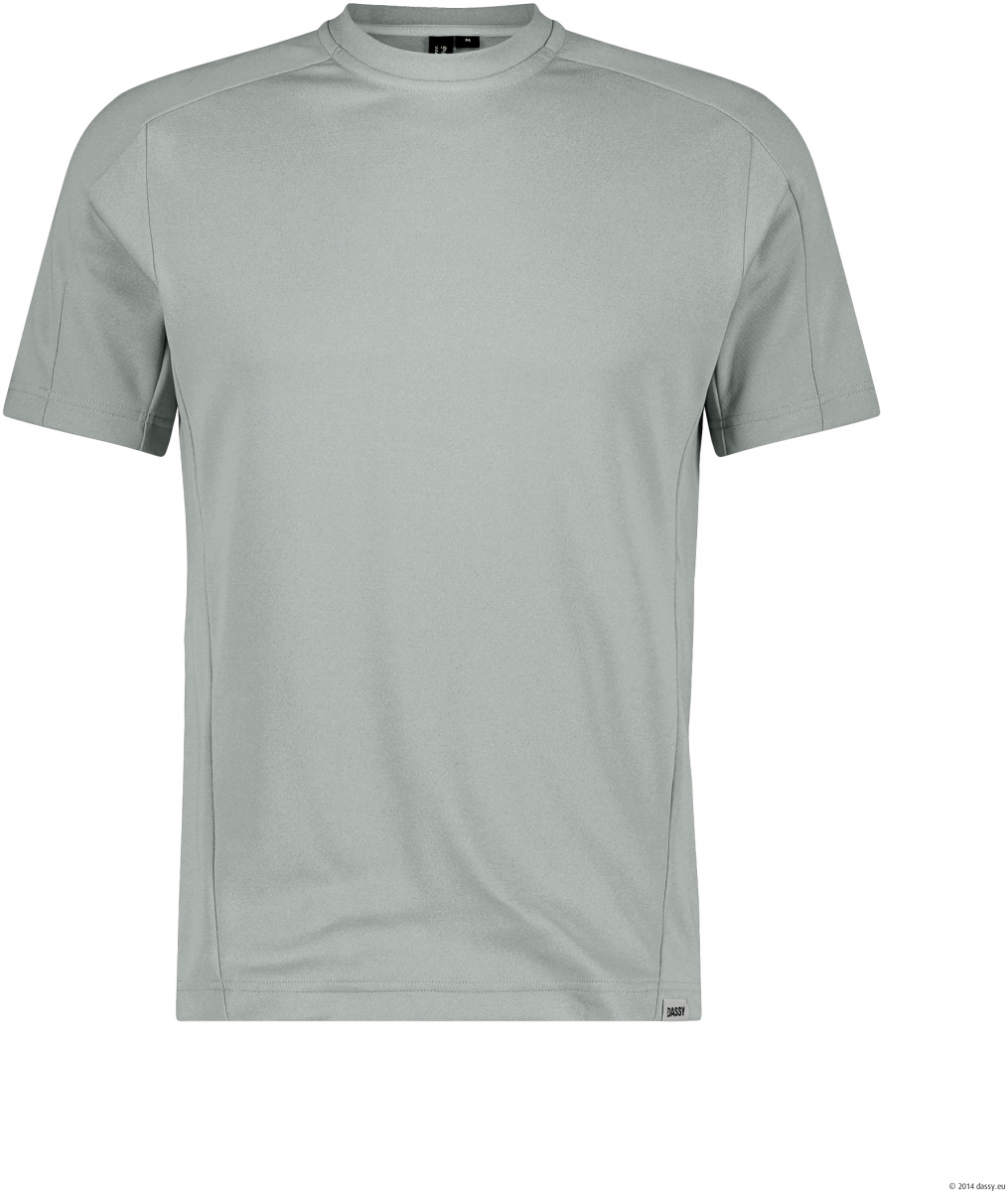 DASSY-T-Shirt VIVID, 200 g/m², miragegrau