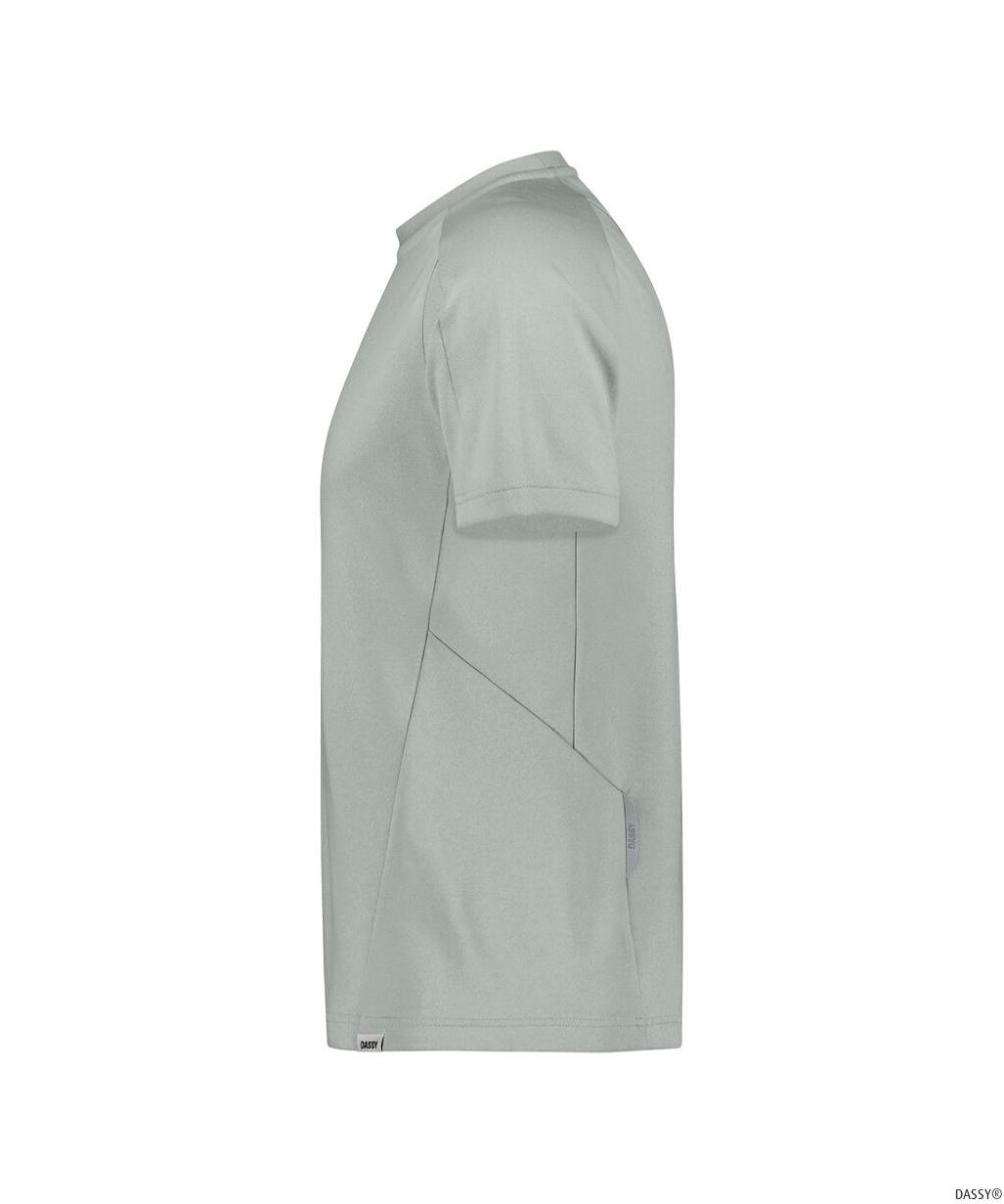 DASSY-T-Shirt VIVID, 200 g/m², miragegrau