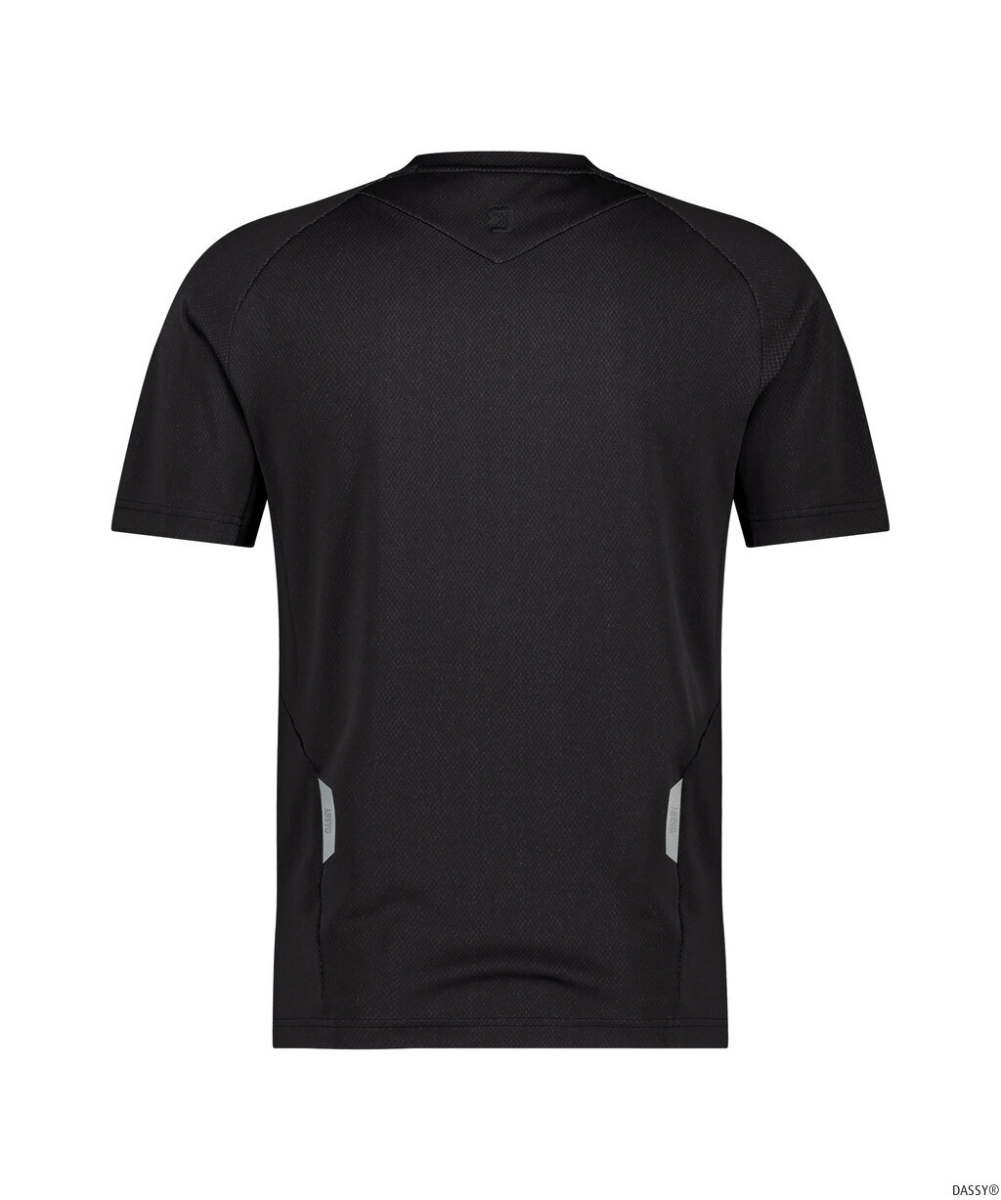 DASSY-T-Shirt VIVID, 200 g/m², schwarz