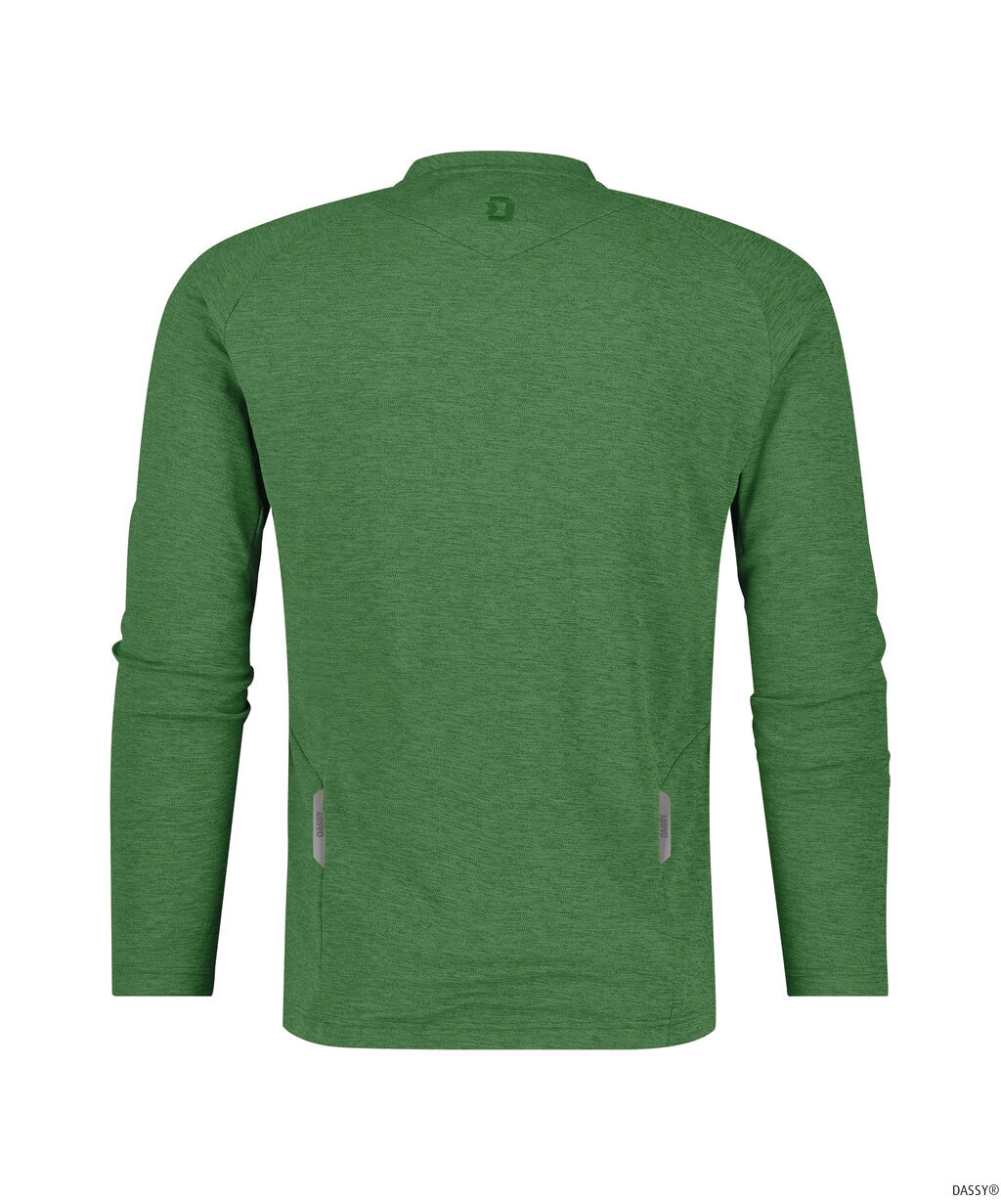 DASSY-Henley SERENGETI, 163 g/m², ulmengrün