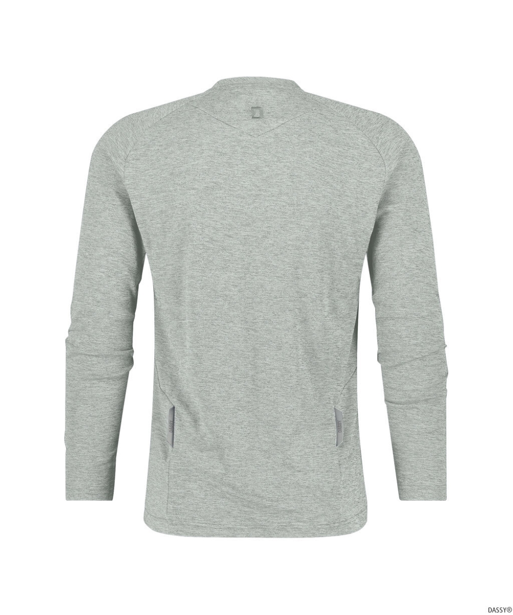 DASSY-Henley SERENGETI, 163 g/m², miragegrau